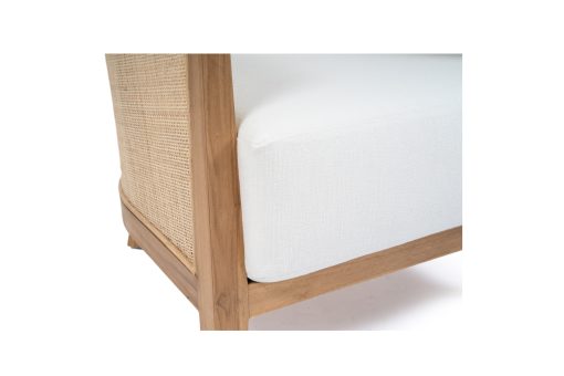 The Bay rattan and teak Arm Chair, Magnolia Lane coastal style furniture 4