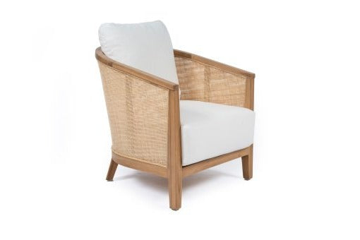 The Bay rattan and teak Arm Chair, Magnolia Lane coastal style furniture