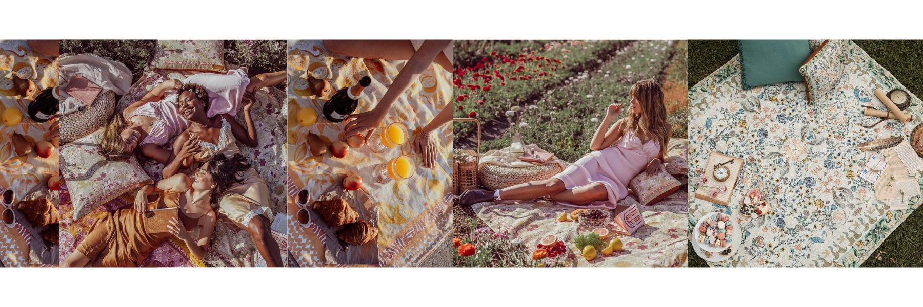 Beautiful picnic rugs and accessories for relaxed outdoor entertaining and adventures