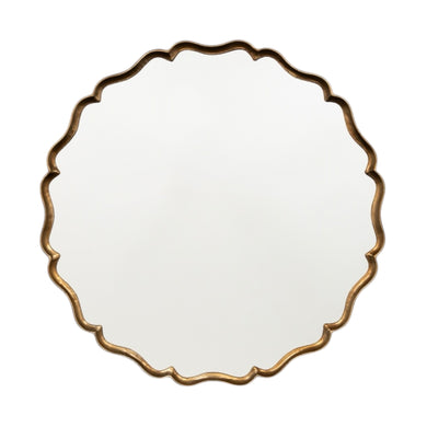 Abella Bronze Mirror – handcrafted wall mirror with sleek metal frame, elegant modern design, and unique artisanal variations for contemporary interiors