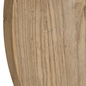 Brunswick Bar Table - Round + Elm Top by Uniqwa Furniture