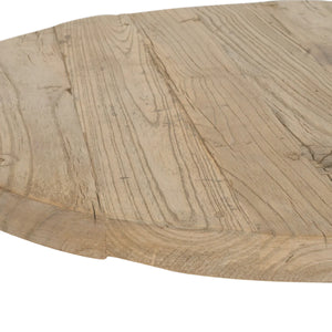 Brunswick Bar Table - Round + Elm Top by Uniqwa Furniture