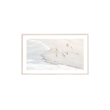 Load image into Gallery viewer, Seashore Coastal Landscape Framed Print – timeless ocean photography with 5.5cm white border, part of the Warranbrooke Collection, made to order in Melbourne