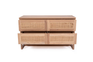 Beach House 4 Drawer Chest of Drawers in Amercian Oak, Magnolia Lane 3