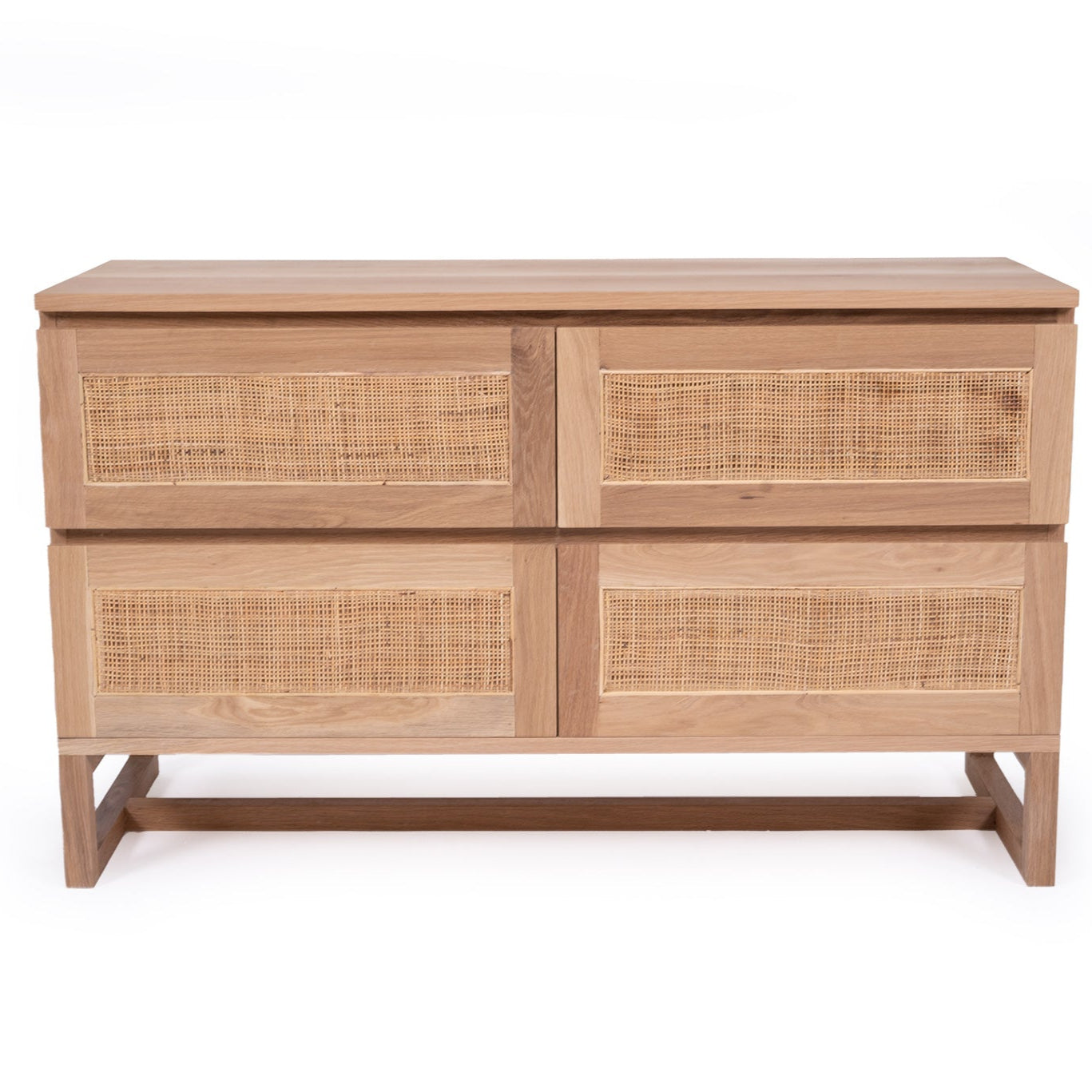 Beach House 4 Drawer Chest of Drawers in Amercian Oak, Magnolia Lane