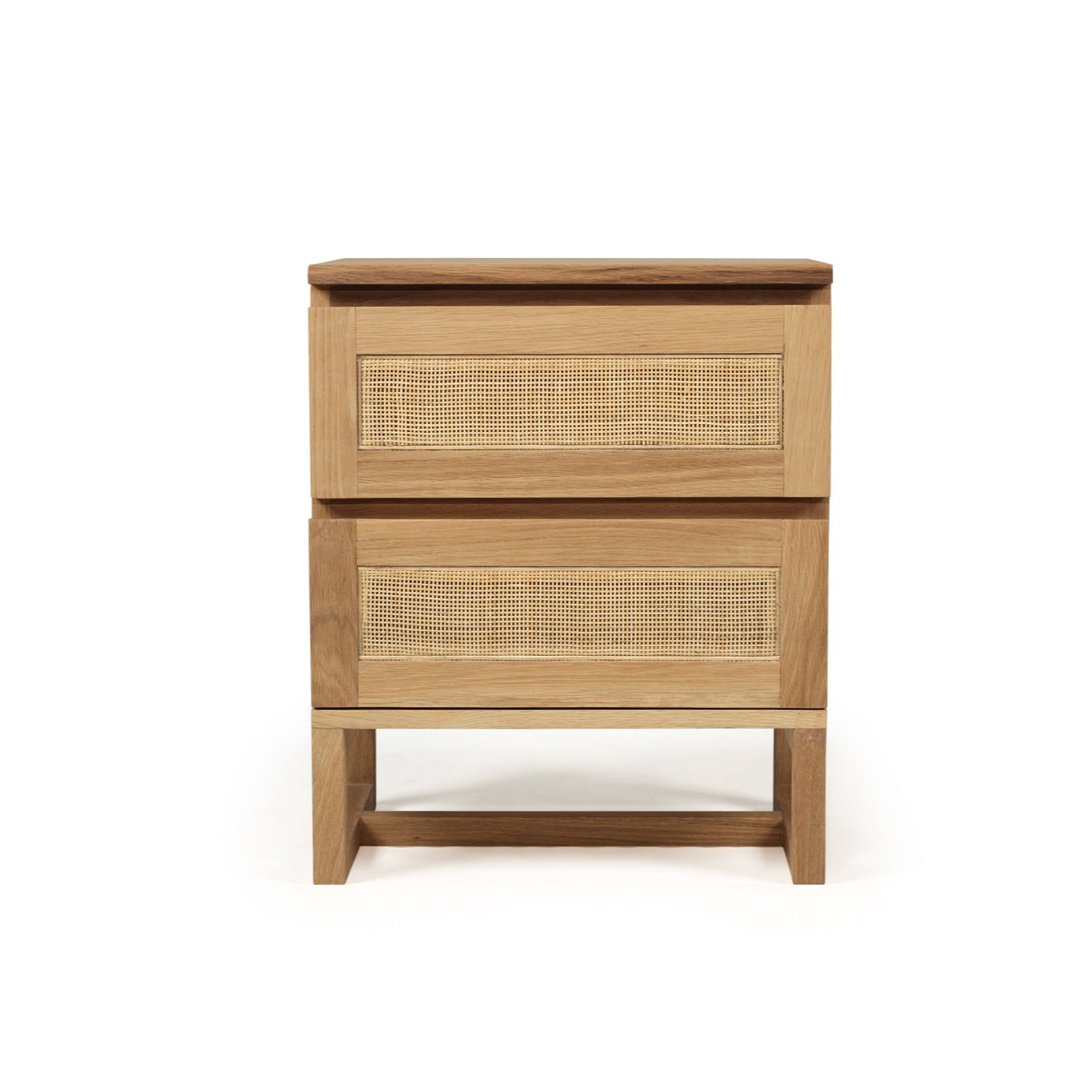 Beach House American Oak Bedside Table, Magnolia Lane