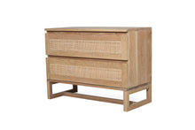 Load image into Gallery viewer, Beach House wide bedside table in Amercian Oak, Magnolia Lane 3