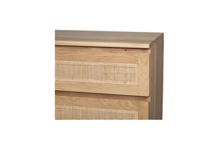 Beach House wide bedside table in Amercian Oak, Magnolia Lane 6