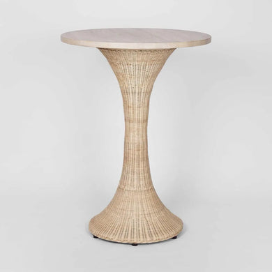 Belmont rattan bar table, Magnolia Lane classic interiors