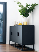 Load image into Gallery viewer, Benji Four Door Sideboard | Black