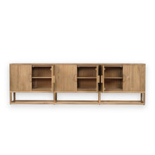 Load image into Gallery viewer, Benji six door teak sideboard for the modern home with great storage space, Magnolia Lane