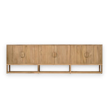 Load image into Gallery viewer, Benji six door teak sideboard for the modern home, Magnolia Lane