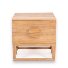 Load image into Gallery viewer, Benji Teak Bedside Table for the modern bedroom through Magnolia Lane