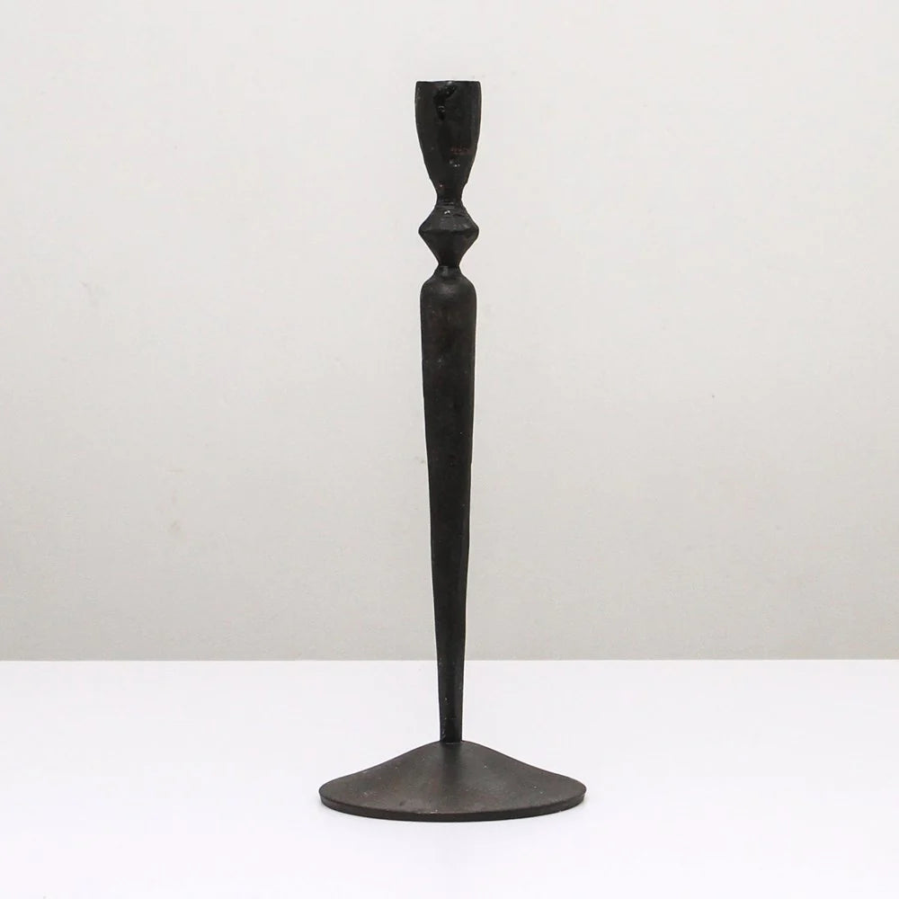 Black tapered candler holder, Magnolia Lane