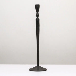 Black candle stand, medium, Magnolia Lane