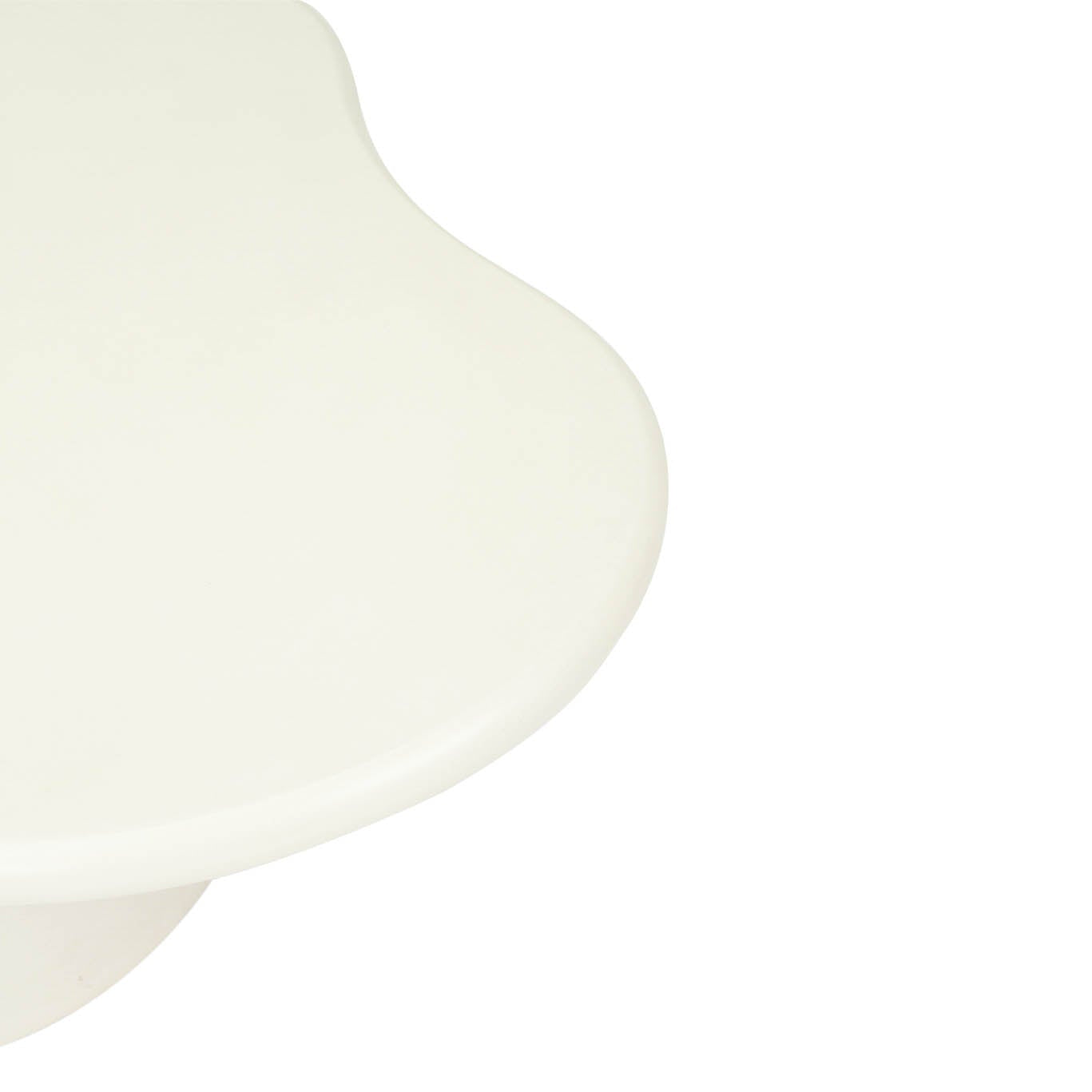 Costa Organic Coffee Tables nested together in 100cm and 120cm sizes with ivory microcement finish - corner view 1.