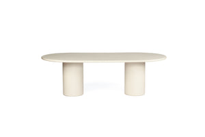 Costa Oval Dining Table in 2.4m, Magnolia Lane modern dining furniture 5