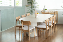 Load image into Gallery viewer, Costa Oval Dining Table in 2.4m, Magnolia Lane modern dining furniture 10
