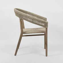 Load image into Gallery viewer, Teak and synthetic weave stylish outdoor dining chair to create an elevated outdoor living space | Magnolia Lane 3