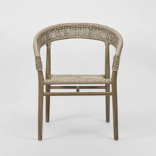Load image into Gallery viewer, Teak and synthetic weave stylish outdoor dining chair to create an elevated outdoor living space | Magnolia Lane 2