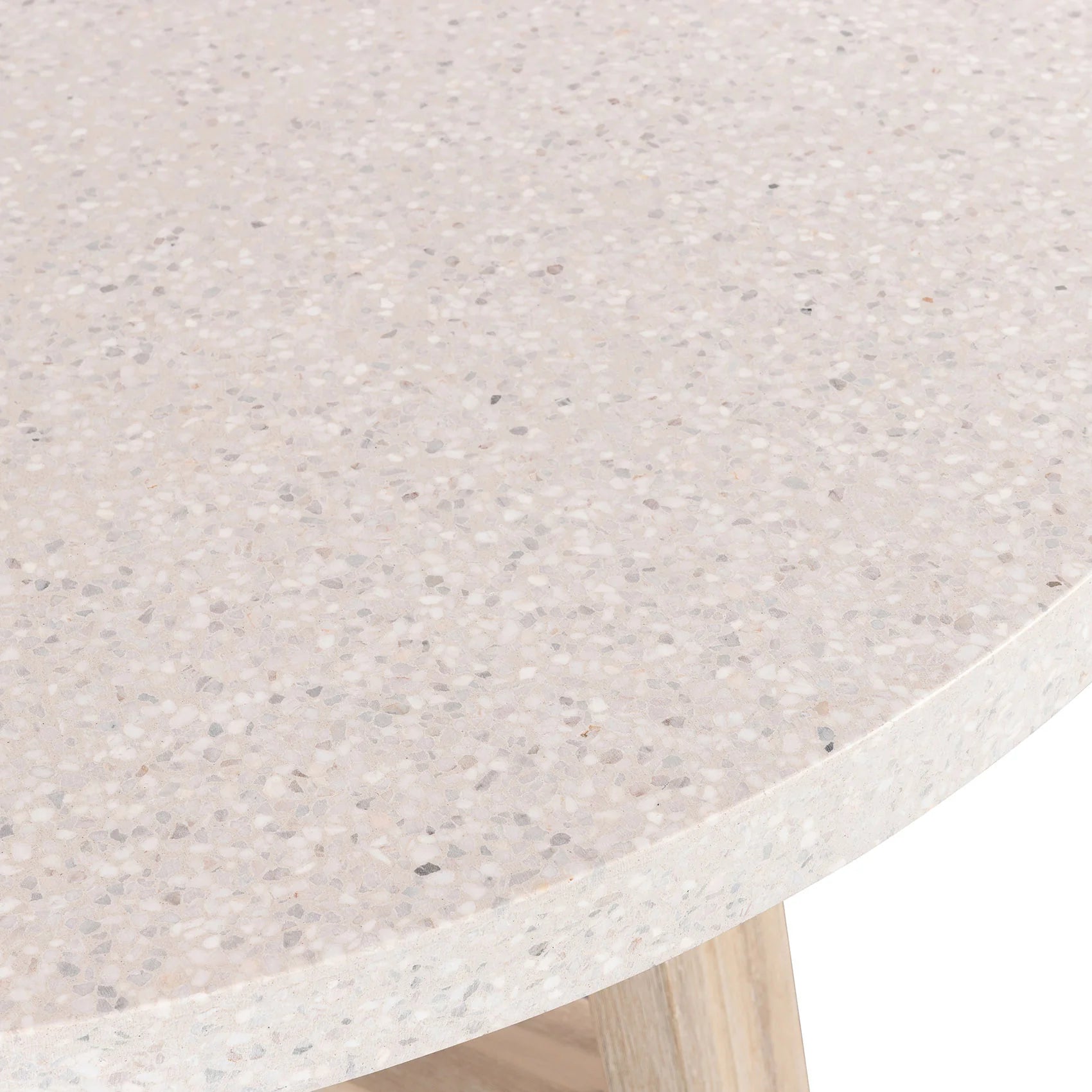 e-terrazzo round dining table Magnolia Lane