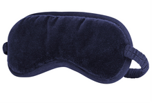 Load image into Gallery viewer, Eadie Eye Mask in luxurious velvet, hand-stitched with elastic backing. Available in a range of beautiful colours for stylish comfort.