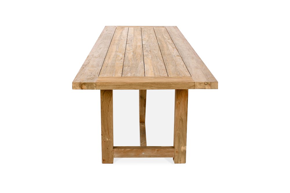 Gather reclaimed teak outdoor dining table, Magnolia Lane 2