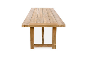 Gather reclaimed teak outdoor dining table, Magnolia Lane 2