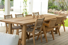 Load image into Gallery viewer, Gather reclaimed teak outdoor dining table, Magnolia Lane outdoor living in style