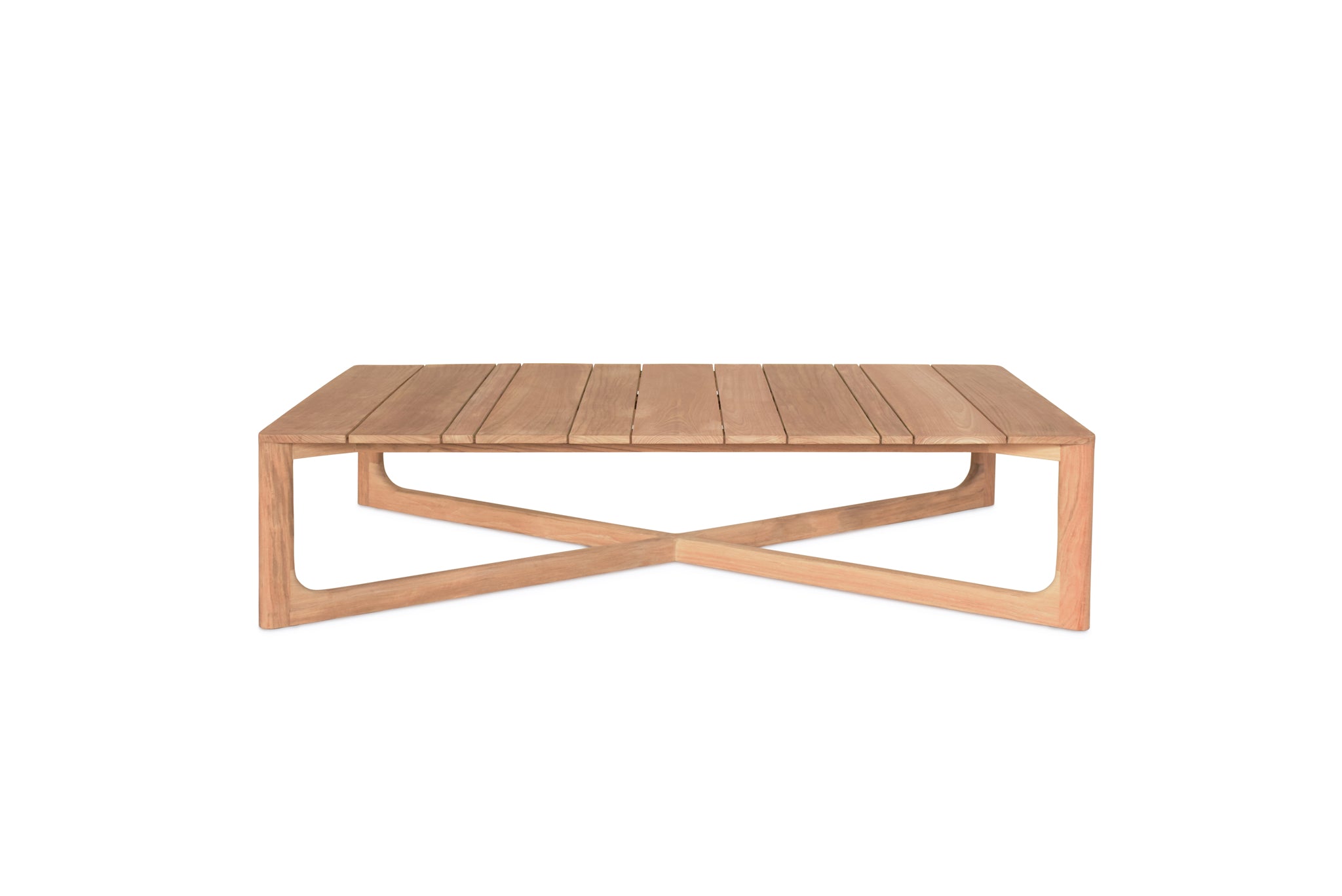 Ibiza full outdoor teak coffee table, Magnolia Lane resort style living