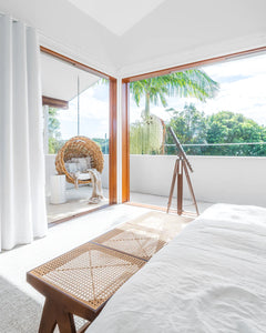 Zulu Hanging Chair by Uniqwa Furniture | Luxury White