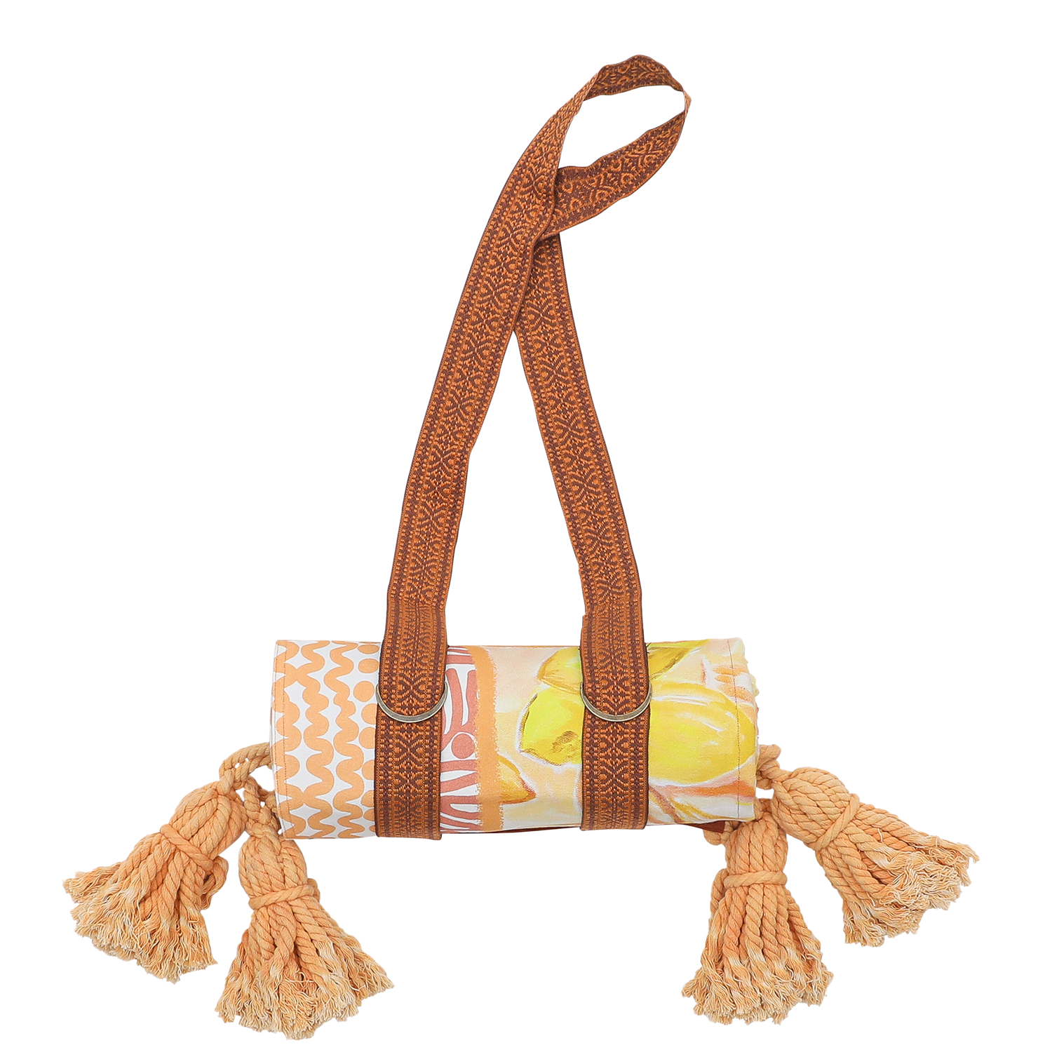 Wandering Folk Le Lemon Nectar Picnic Rug, Magnolia Lane 1