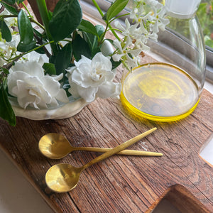 Stainless Steel Tea Spoon S2 | Matte Gold