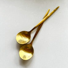 Load image into Gallery viewer, Stainless Steel Tea Spoon S2 | Matte Gold