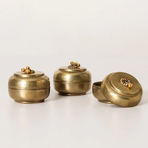 Indian Brass Box, Magnolia Lane global treasures