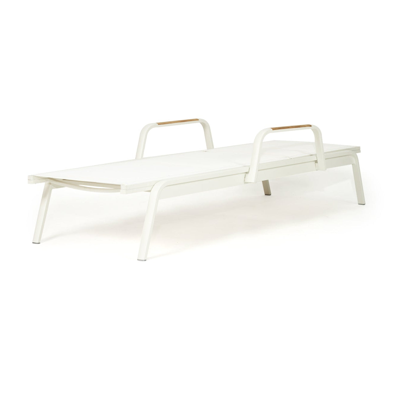 Noosa Outdoor Sun Lounger in fully reclined position 1