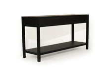 Load image into Gallery viewer, Normandy black timber console table, Magnolia Lane modern Living 7