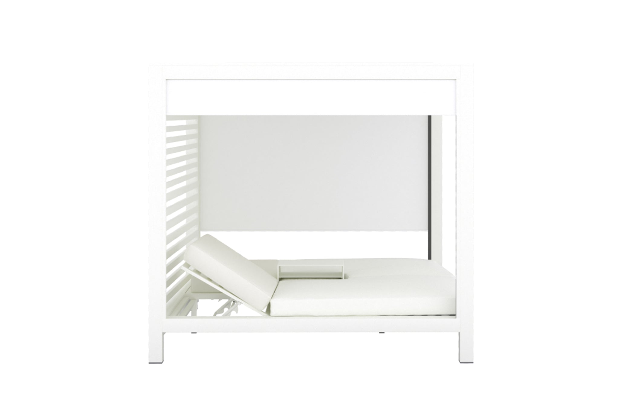 Seychelles double day bed villa in white, Magnolia Lane 1