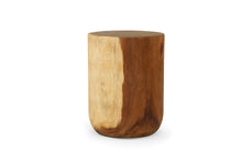 Load image into Gallery viewer, rustic-log-stool-side-table-magnolia-lane-modern-furniture-1