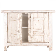 Load image into Gallery viewer, Reclaimed elm 2D Bulu Cabinet in white by Uniqwa, Magnolia Lane 3