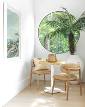 Load image into Gallery viewer, Capri Dining Chair in Savannah Nut by Uniqwa – luxury modern style with buffalo leather upholstery and white oak frame, ideal for refined residential or commercial interiors. 1