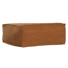 Load image into Gallery viewer, Uniqwa Hendrix ottoman in clay, with feather cushioning and removable slipcover, timber frame modern coastal sofa with scatter cushions, available in multiple colours.
