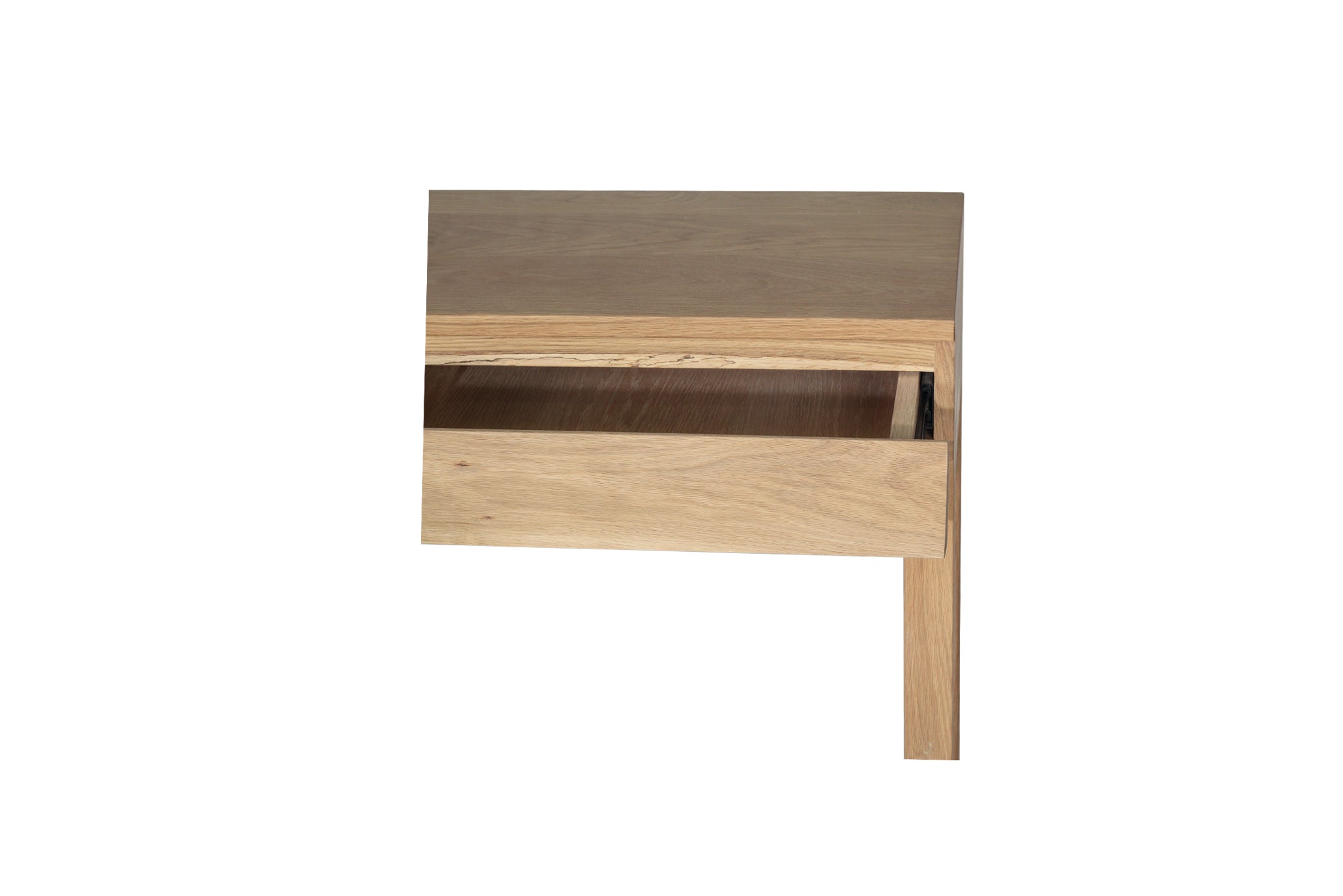 Smooth raw finish, Console Table made from American Oak, Magnolia Lane quality coastal furniture 4