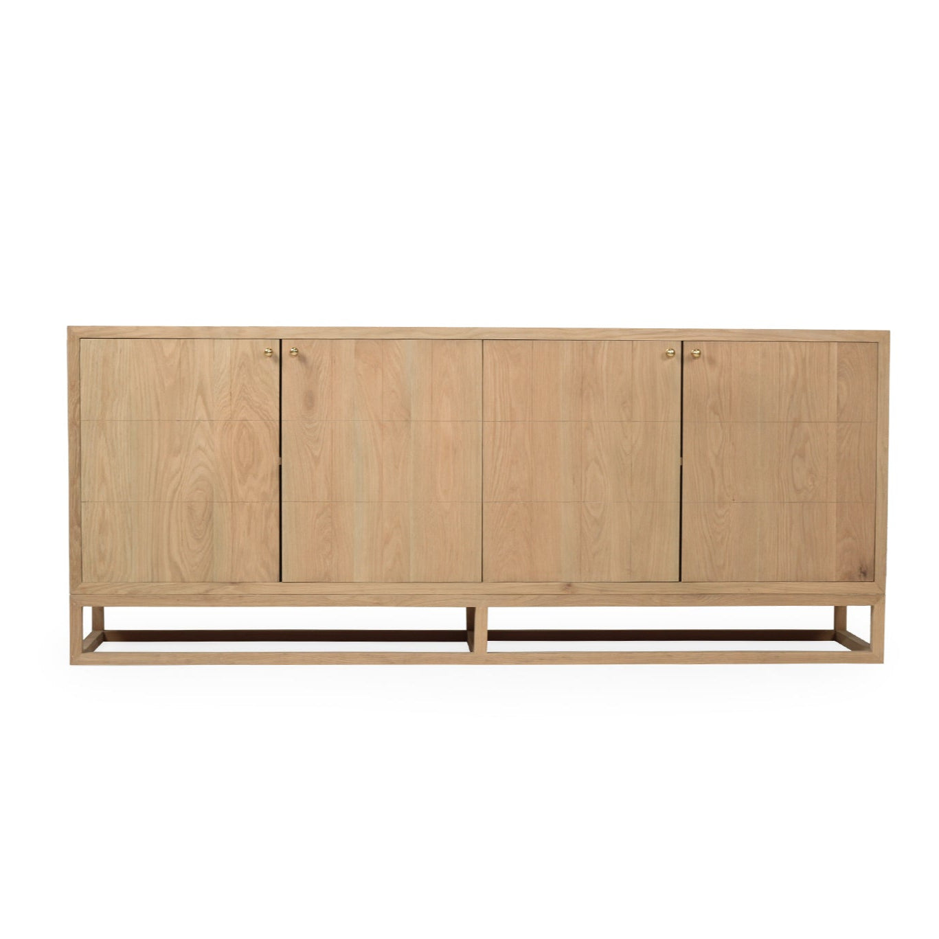 Vaucluse American Oak four door sideboard, Magnolia Lane