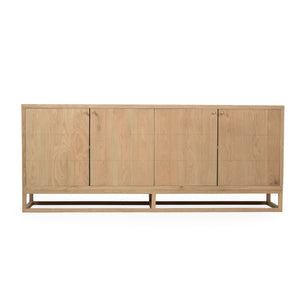 Vaucluse American Oak four door sideboard, Magnolia Lane