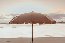 Load image into Gallery viewer, Wandering Folk Le Lemon Nectar Beach Umbrella, Magnolia Lane beach sunset