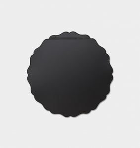 Abella Bronze Mirror – handcrafted wall mirror with sleek metal frame, elegant modern design, and unique artisanal variations for contemporary interiors - back view