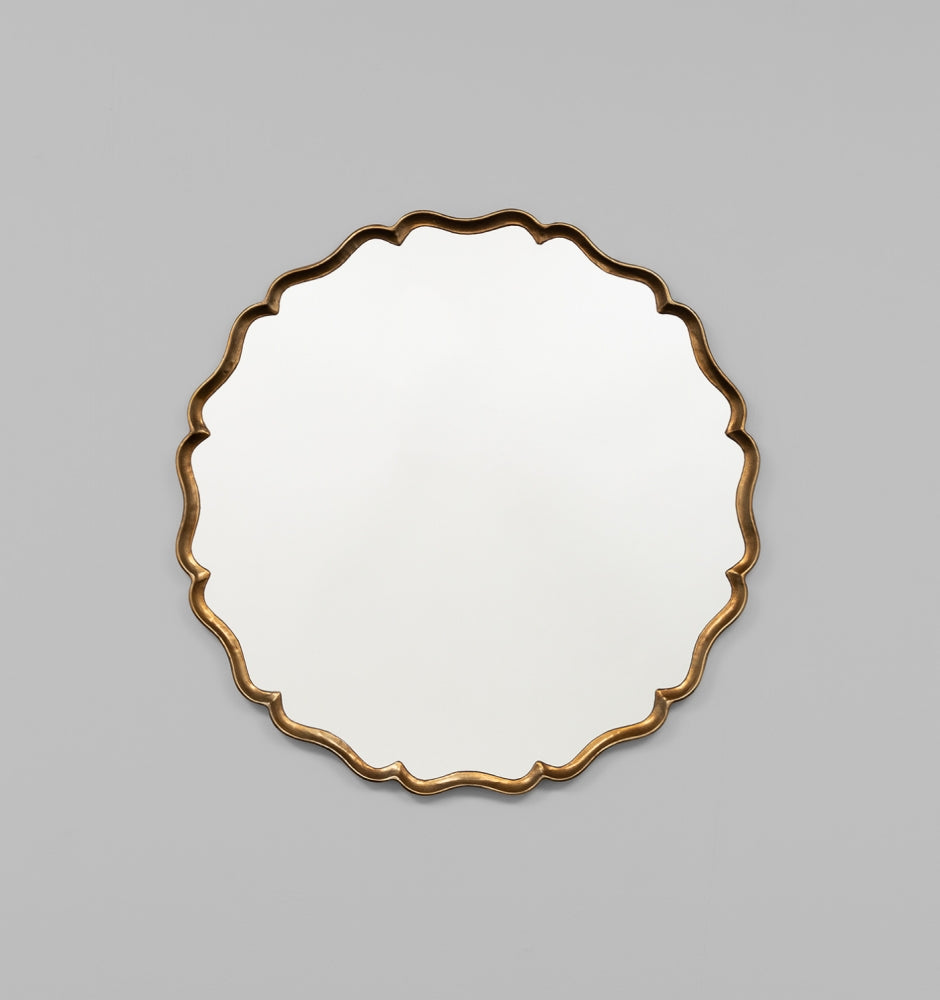 Abella Bronze Mirror – handcrafted wall mirror with sleek metal frame, elegant modern design, and unique artisanal variations for contemporary interiors 1