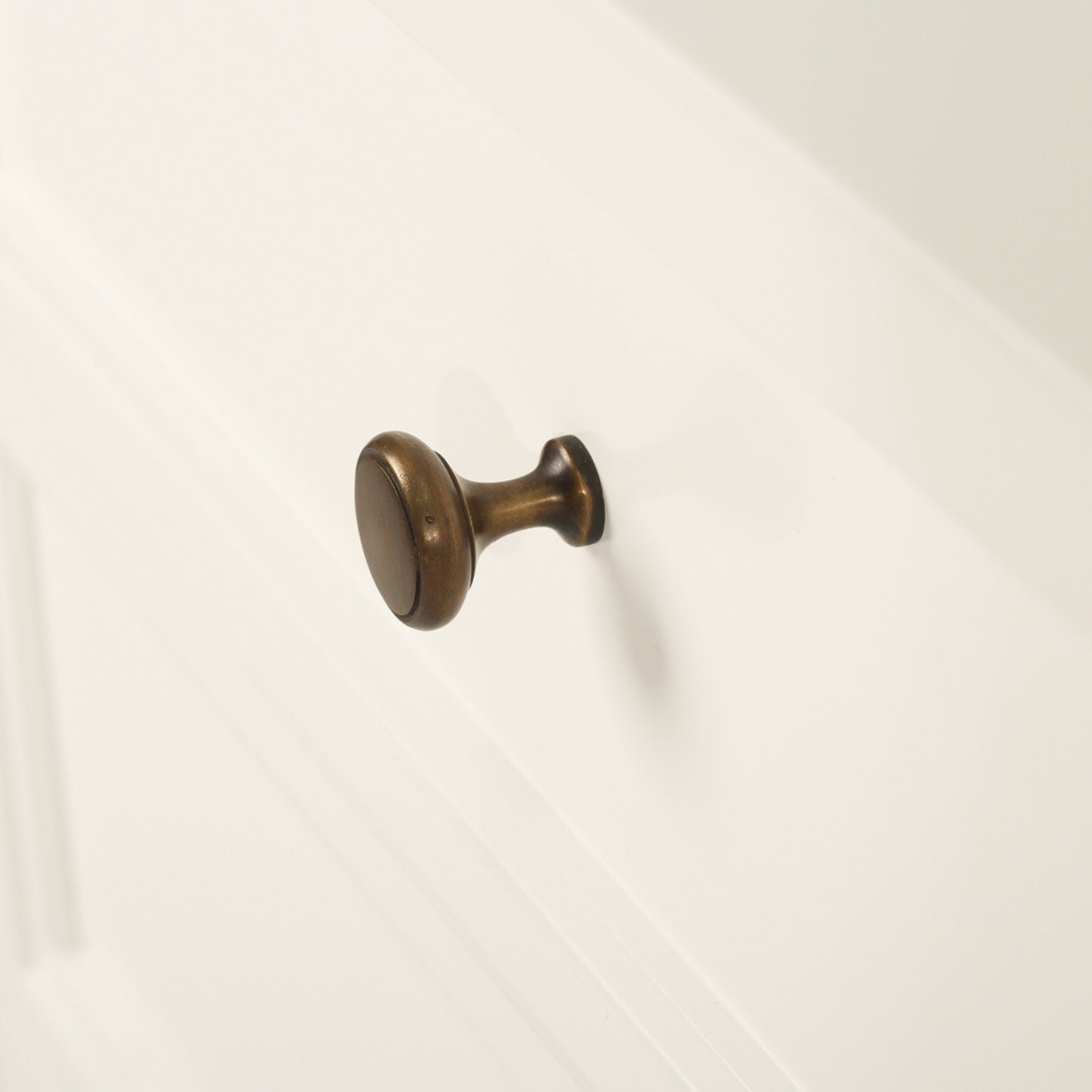 Close up of drawer detail on Whitsunday white bedside table 1