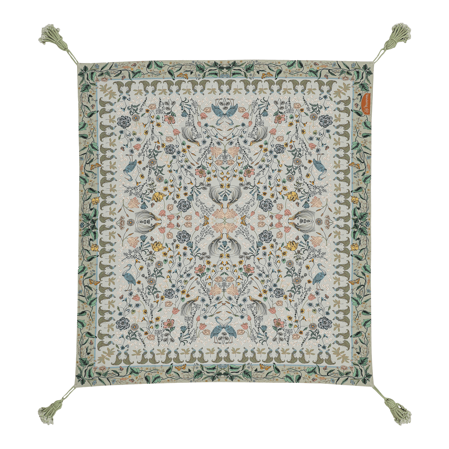 Wandering Folk Wonderland picnic rug, Magnolia Lane